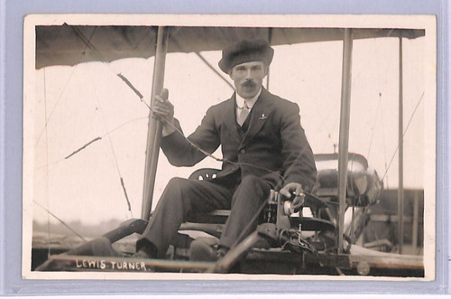 Aviation postcard lewis - gb,