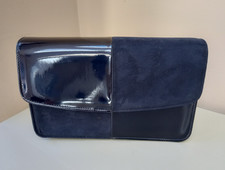 LOTUS Navy Patent  & Suede