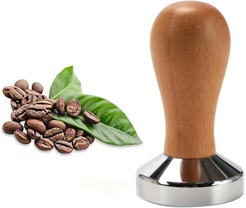 51mm coffee tamper flat base - tamper,