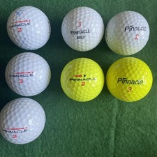 Pinnacle Golf Balls x 7 
