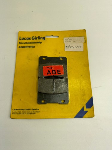 Lucas girling mcb - lucas,