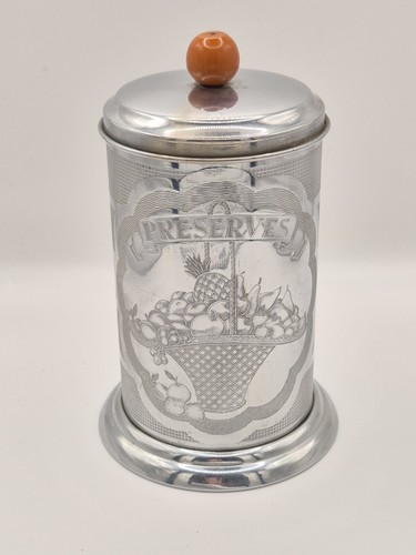 Vintage silver plate preserves - vintage,