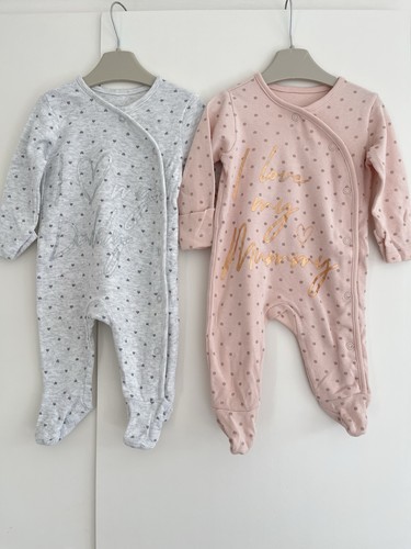 Baby girls months babygrow - 0-3,