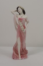 Coalport Ladies Of Fashion Ruby Figurine Limited Edition - Thames Hospice