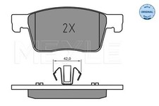 MEYLE 025 223 4519 Brake Pad