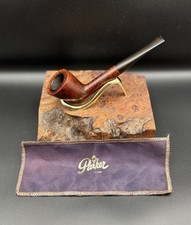 Parker Super Bruyere 818 – English Estate Pipe Smooth Finish | Bent Shape