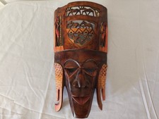 Vintage african wood mask - vintage,