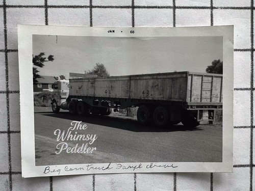 1968 big dump truck - big, farm