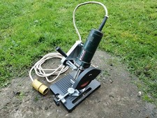 Metabo 4.5" Angle Grinder on Parkside Metal Chop Saw Stand 110v