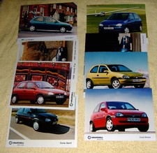 Vauxhall Corsa B Press Photos