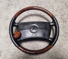 Wood steering wheel mercedes - wood,