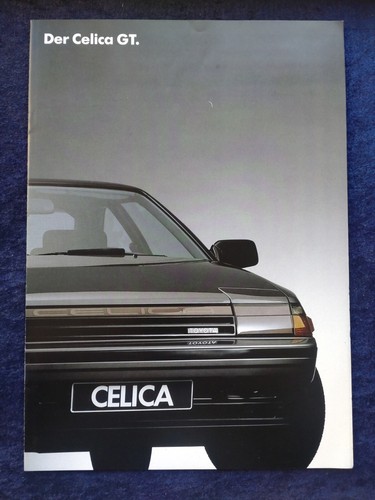 Toyota celica brochure - celica, gt