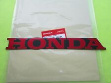 GENUINE HONDA STICKER DECAL