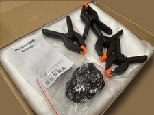 BENOISON White Backdrop - 3x3M Photography Background, with Clamps and Clips