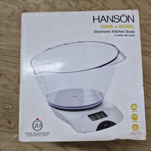 Hanson scales h898 bowl - scales, 5kg