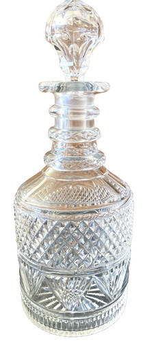 Vintage hand cut glass - vintage, hand‑cut