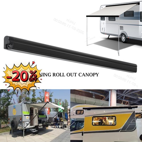 Electric awning wind roll out - electric,