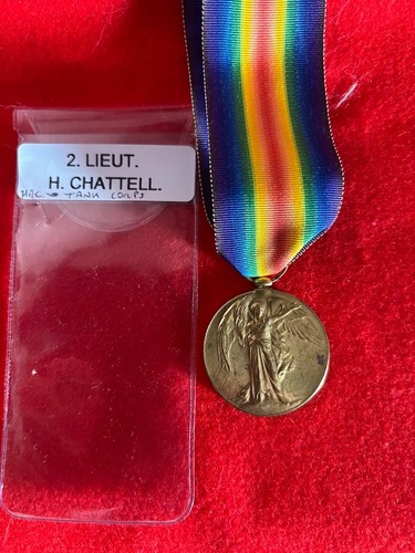 Ww1 tank corps officer victory - officer,