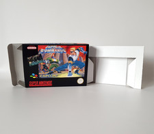 Captain Commando EUR PAL Super Nintendo Empty Replacement Box & Tray