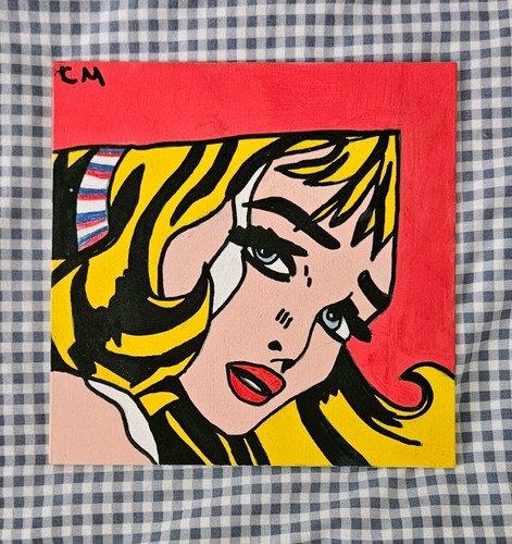 Pop art andy warhol acrylic - pop,