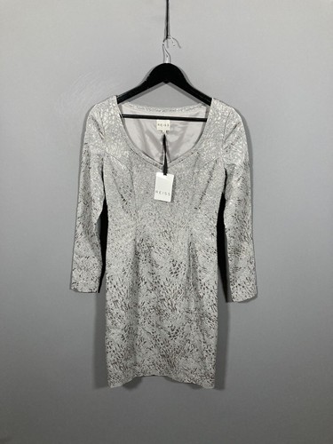 Reiss dress size uk10 grey - reiss,