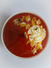 Porcelain Bonbonniere 1970s Schaubach Kunst Wallendorf, Thuringia Bowl Lid