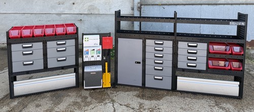 Van racking shelving - shelving, drawers