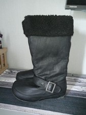 Trim Sole Winter Boots Pull On