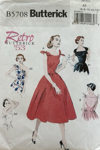 Butterick retro dress - butterick,