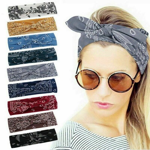 Ladies hair band twist knot - band,