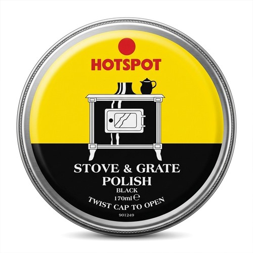 Hotspot black stove - hotspot, grate
