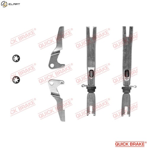 Adjuster set drum brake 102 - adjuster,