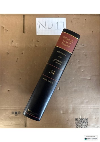 Halsbury laws england 5th - laws,