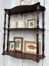 French Antique Turned Mahogany