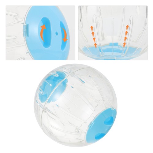 Reusable plastic hamster - plastic,