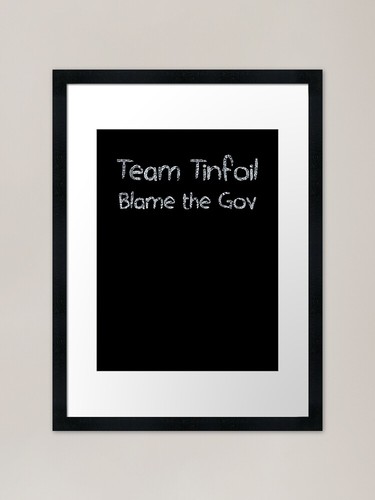 Team tinfoil blame - blame, gov