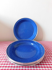 5 Blue/White Speckled Enamel