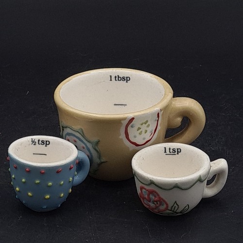 Vintage measuring teacups 2 - vintage, 1/2