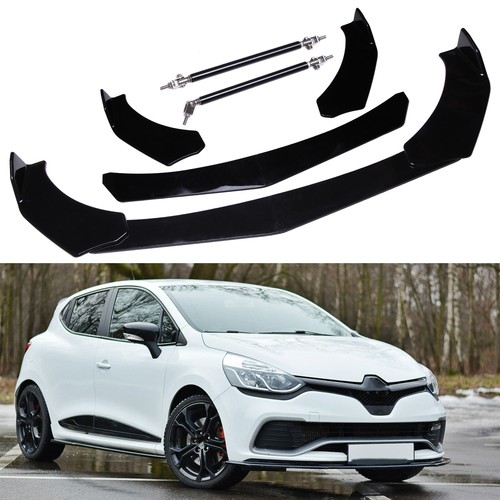Gloss front bumper lip spoiler - front,