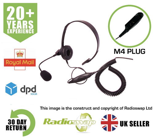 Lightweight boom headset fits - headset,