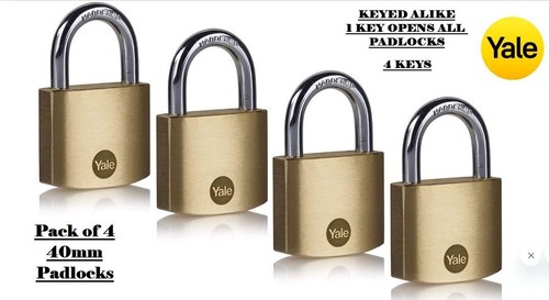Padlocks 40mm keyed - 40mm,