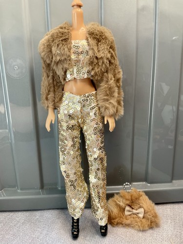 Gold sequin top - top, &