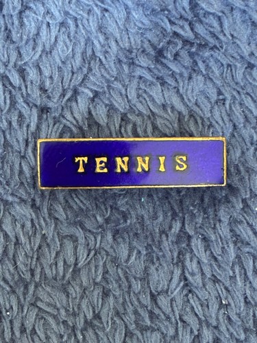Vintage tennis bar badge - vintage,