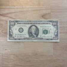 Old 100 Dollar Bill (1977)