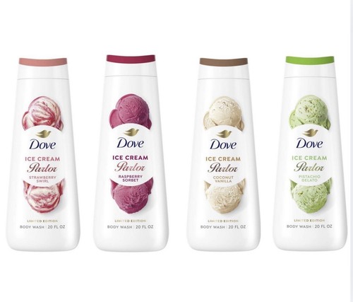 Dove ice cream parlor body - cream,