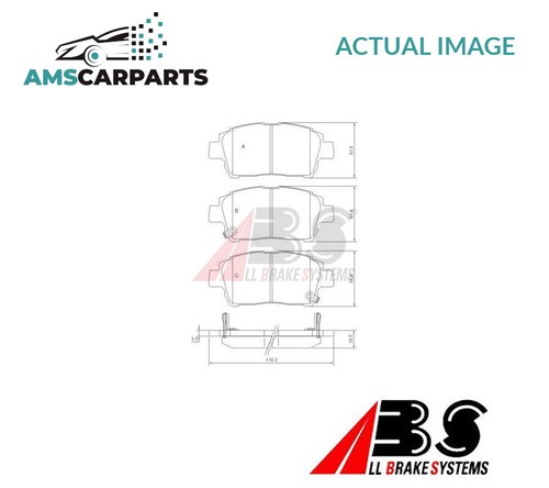 Brake pads set - brake, braking