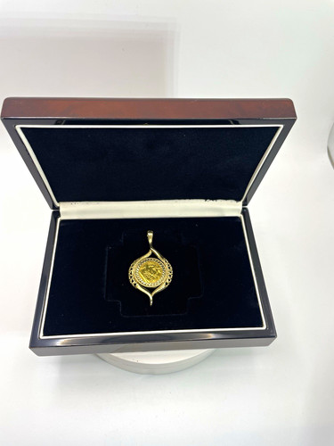 Half sovereign 9ct - in,