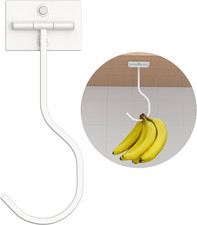 White Foldable Banana Hook