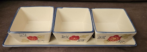 Set handpainted ceramic - of,