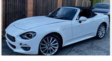 Fiat 124 Spider Lusso + 2016 | Damaged Salvage | Unfinished Project | 27k Miles